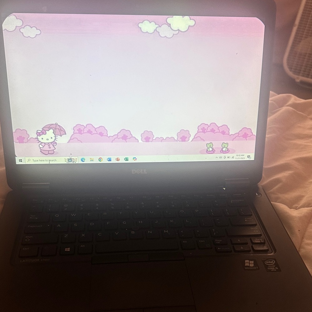 Dell Laptop with Black Finish